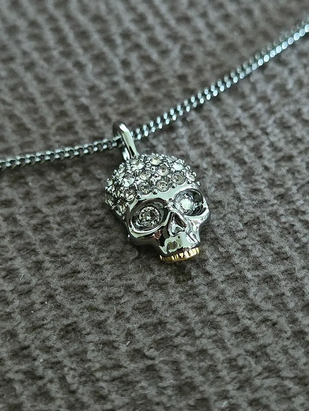 Alexis Bittar Skull Pendant Necklace - NWT